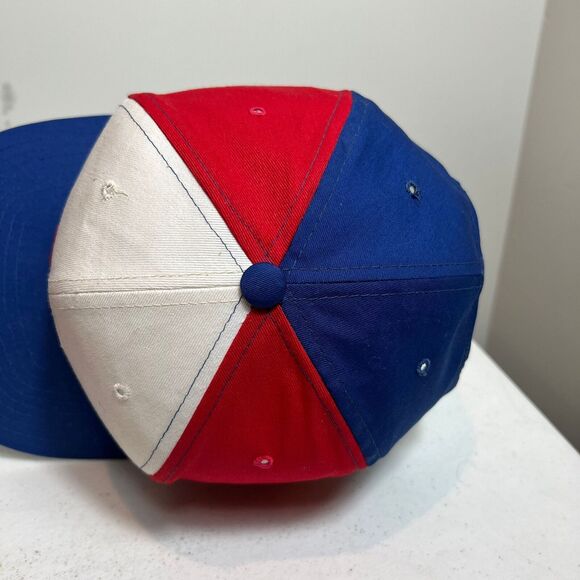 Vintage Montreal Expos Pinwheel Snapback Hat MLB Baseball Ted Fletcher Triple A - Picture 3 of 10